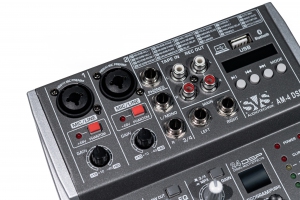 SVS Audiotechnik mixers AM-4 DSP Аналоговый микшерный пульт, 4-канала в Химках
